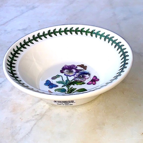 BOTANIC GARDEN BY PORTMEIRION CEREAL OATMEAL BOWL PANCY NEW - Picture 3 of 7